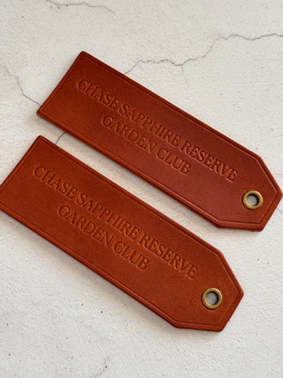 Personalised Bespoke Leather Corporate Sample
