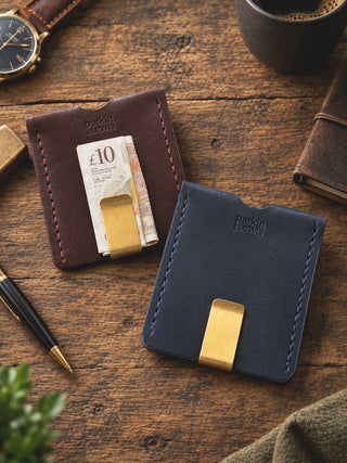Simple Personalised Handmade Leather Wallet