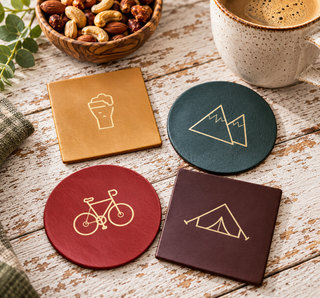Square Personalised Symbol Hobby Coasters