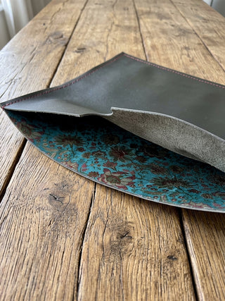 Limited Edition Silk Lined Leather Vinyl Sleeve
