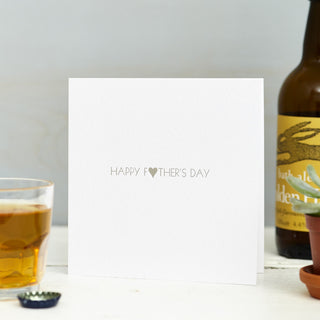 Foil Printed Father's Day Card
