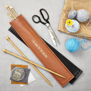 Personalised Knitting Needle Holder