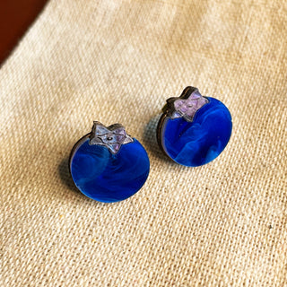 Blueberry Earring Studs by Bright Smoke