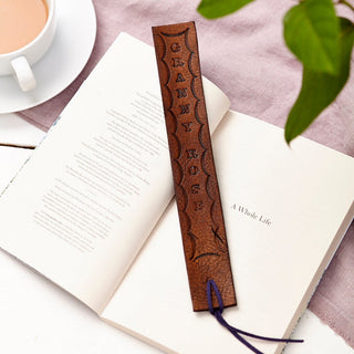 Scalloped Personalised Bookmark - gifts for bookworms - handmade personalized bookmark