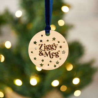 Wooden Christmas Ornament Decoration