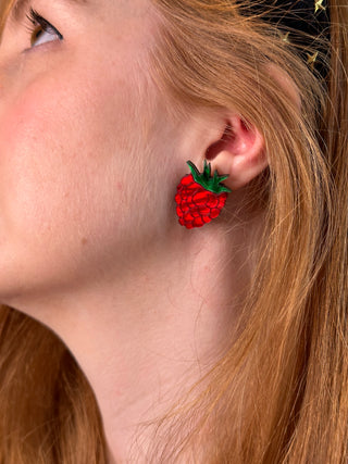 Fruit Hoop Earrings by BrightSmoke