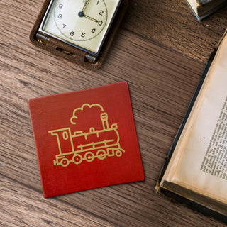 Everyone loves a steam train. Bring the railway home with a steam engine coaster.